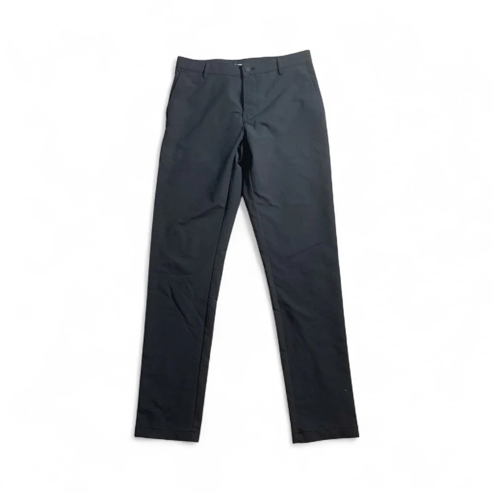 E7- Banana Republic Men's 32 X 34 Black dress pants